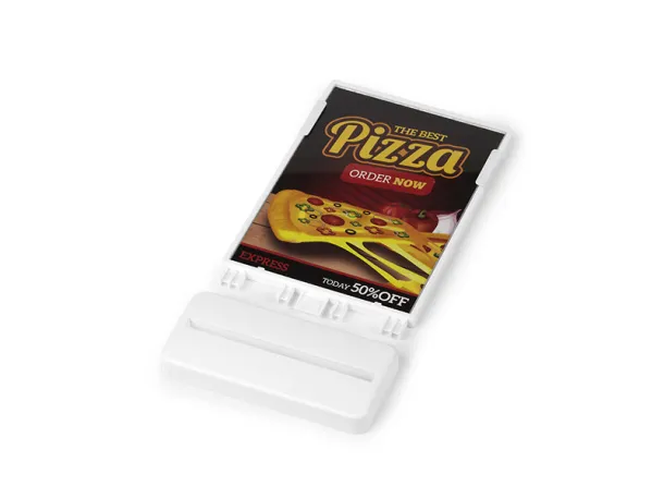 PREZZO plastic card stand White