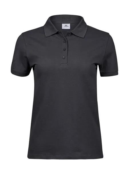 Ženska pique polo majica, 215 g/m² - Tee Jays Tamno siva