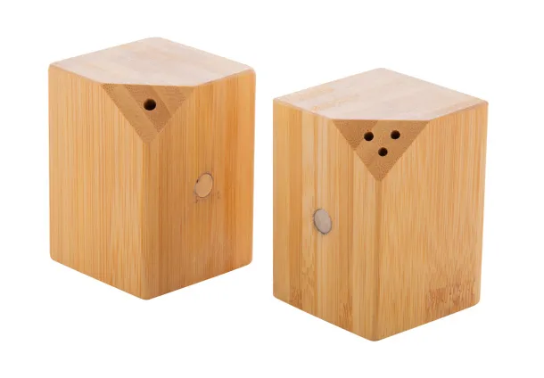 Kerala salt and pepper shaker set Natural