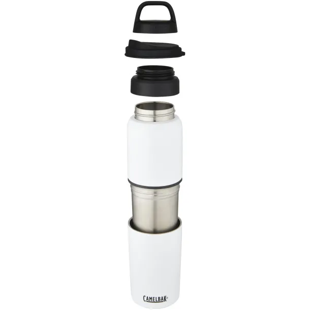 MultiBev vacuum insulated stainless steel 500 ml bottle and 350 ml cup - CamelBak White