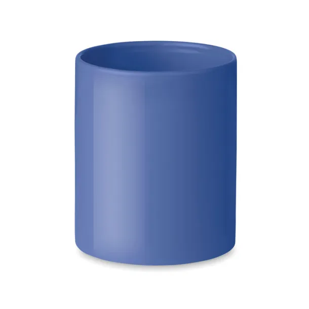 DUBLIN TONE Coloured ceramic mug in box Royal blue