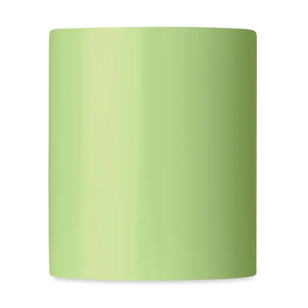 DUBLIN TONE Coloured ceramic mug in box Green