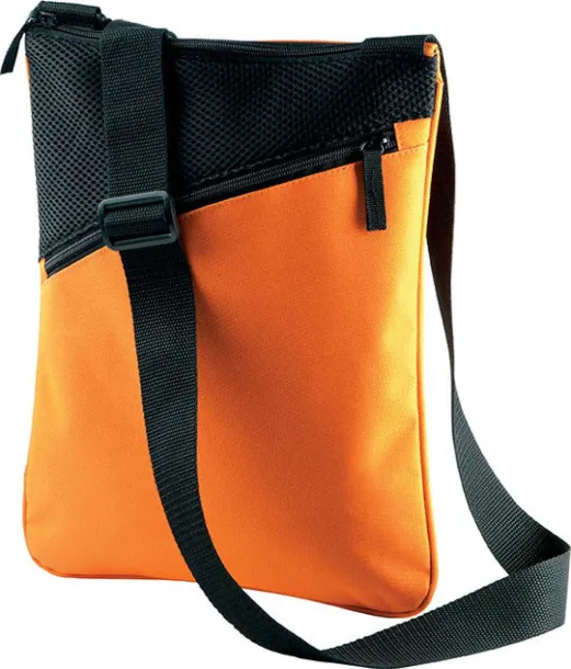  TABLET/DOCUMENT SHOULDER BAG - Kimood Orange