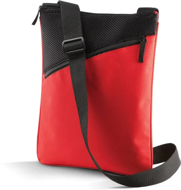  TABLET/DOCUMENT SHOULDER BAG - Kimood Red