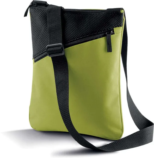  TABLET/DOCUMENT SHOULDER BAG - Kimood Burnt Lime