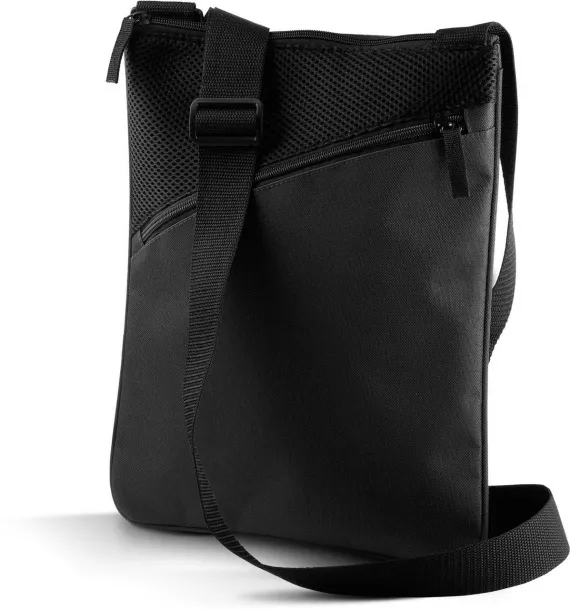  TABLET/DOCUMENT SHOULDER BAG - Kimood Black