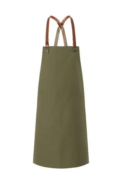  Bib Apron Green-Generation - Karlowsky Moss Green