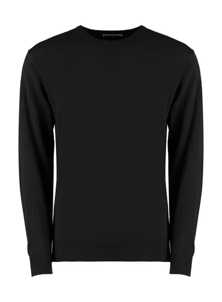  Regular Fit Arundel Crew Neck Sweater - Kustom Kit Black