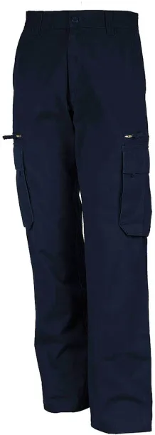  MULTI POCKET TROUSERS - Kariban Navy