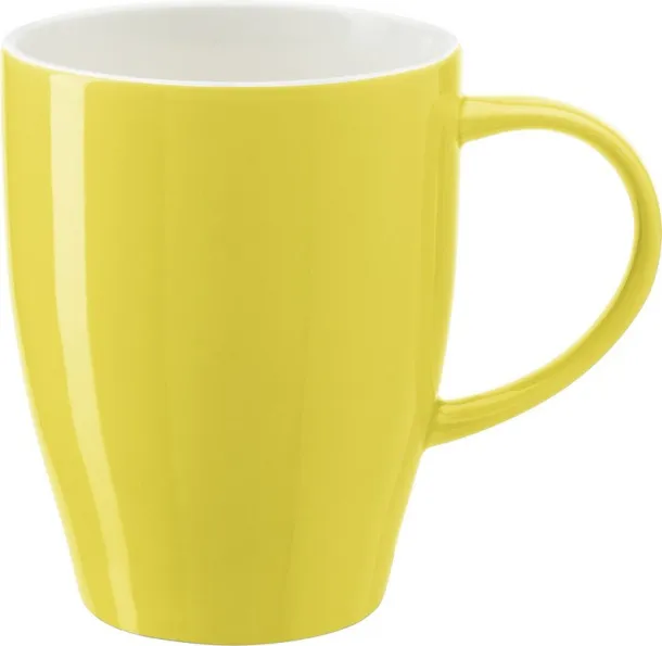  Ceramic mug 300 ml yellow