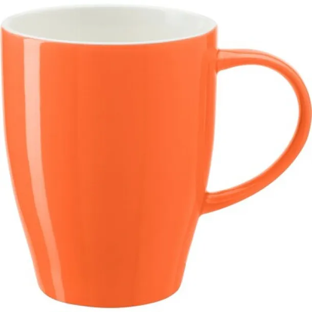  Ceramic mug 300 ml orange