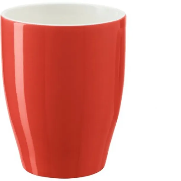  Ceramic mug 300 ml red