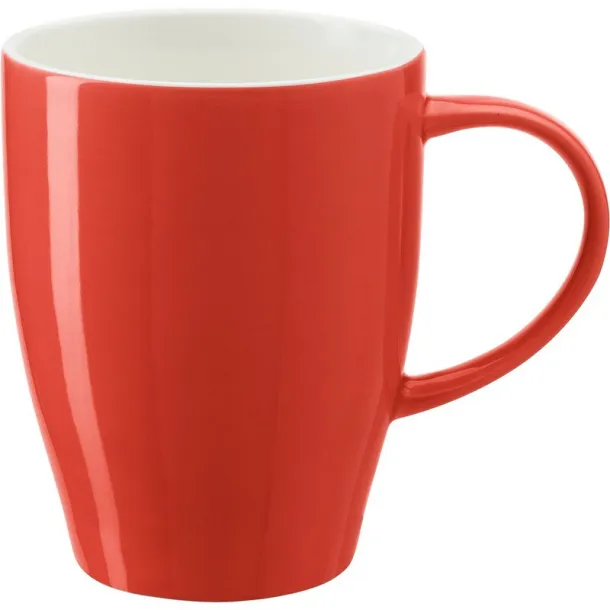  Ceramic mug 300 ml red