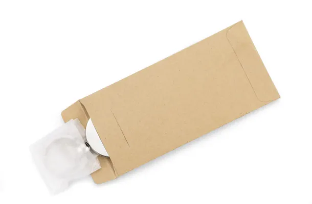 SHOPER Keychain 2 in 1 srebrny