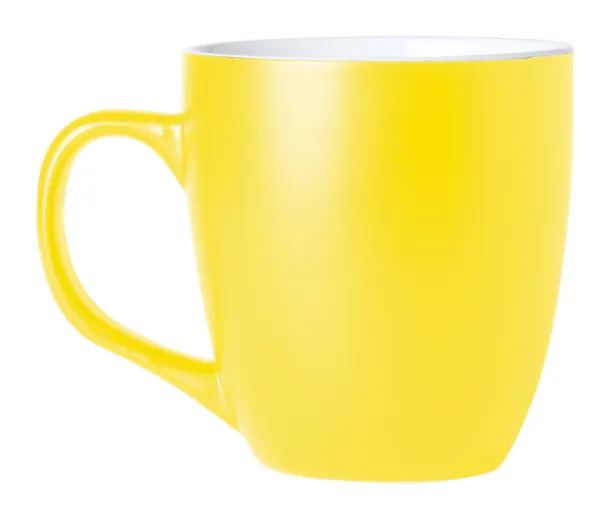 Mabery mug Yellow White