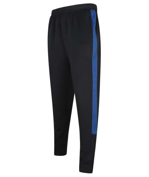  Hlače od trenirke - unisex, 250 g/m2 - Finden + Hales Mornarsko plava Bijela