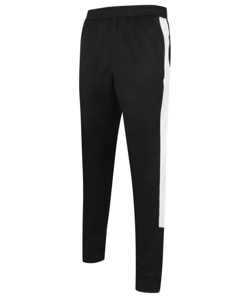  Hlače od trenirke - unisex, 250 g/m2 - Finden + Hales Crna Bijela