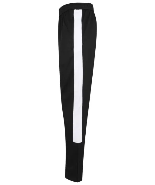  Hlače od trenirke - unisex, 250 g/m2 - Finden + Hales Crna Bijela