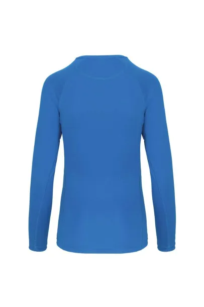  LADIES' LONG-SLEEVED SPORTS T-SHIRT - Proact Heather Sapphire