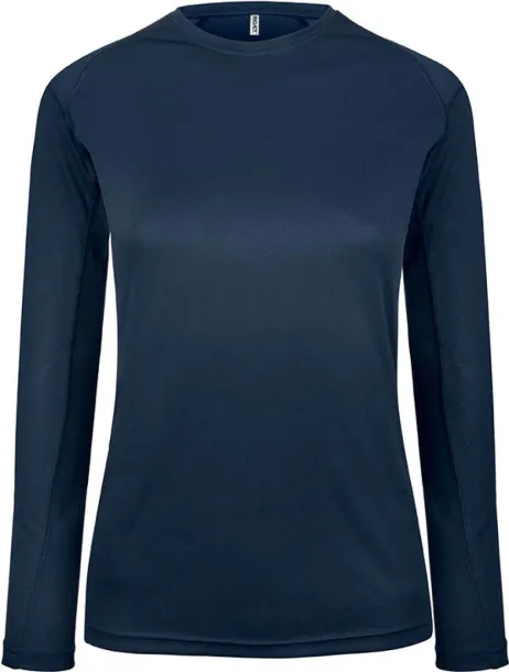  LADIES' LONG-SLEEVED SPORTS T-SHIRT - Proact Sporty Navy