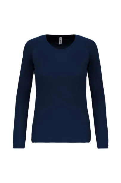  LADIES' LONG-SLEEVED SPORTS T-SHIRT - Proact Sporty Navy