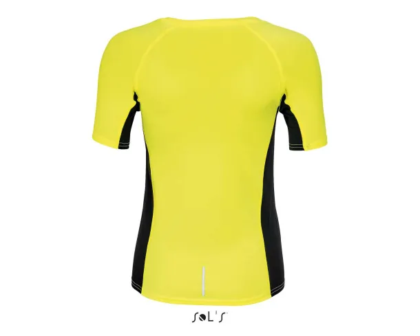  SOL'S SYDNEY WOMEN - SHORT SLEEVE RUNNING T-SHIRT - SOL'S Neon yellow