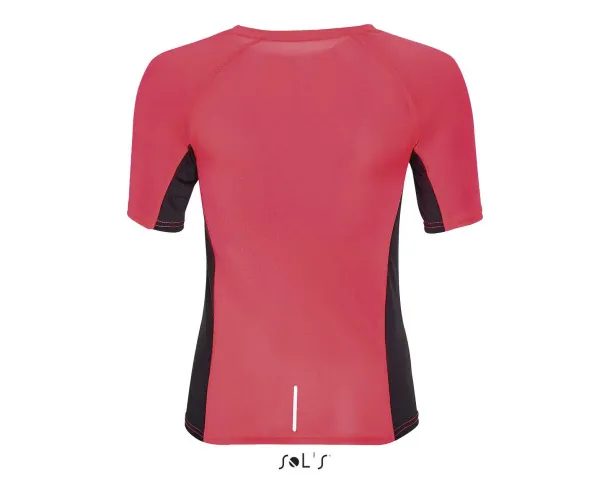  SOL'S SYDNEY WOMEN - SHORT SLEEVE RUNNING T-SHIRT - SOL'S Neon Coral