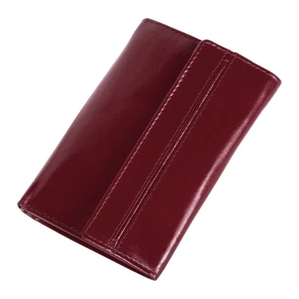  Leather wallet for women Mauro Conti Crvena