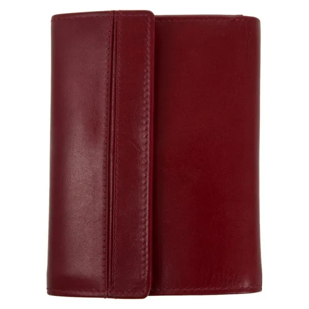  Leather wallet for women Mauro Conti Crvena