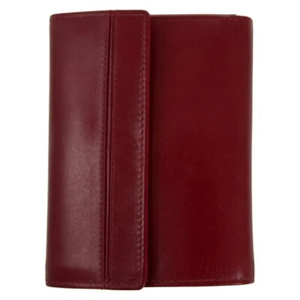  Leather wallet for women Mauro Conti Crvena
