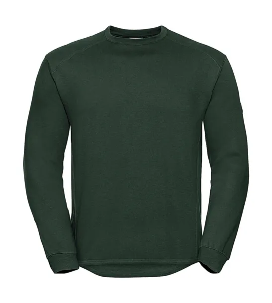  Workwear Set-In Sweatshirt - Russell  Bottle Green