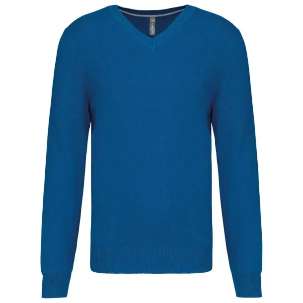  PREMIUM V-NECK JUMPER - Kariban Mykonos Blue Heather