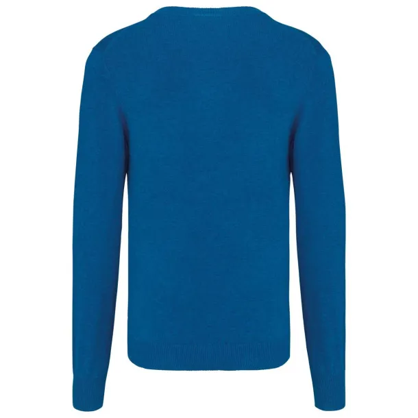  PREMIUM V-NECK JUMPER - Kariban Mykonos Blue Heather