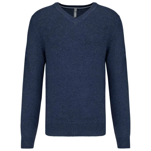  Premium V džemper - Kariban Navy Heather