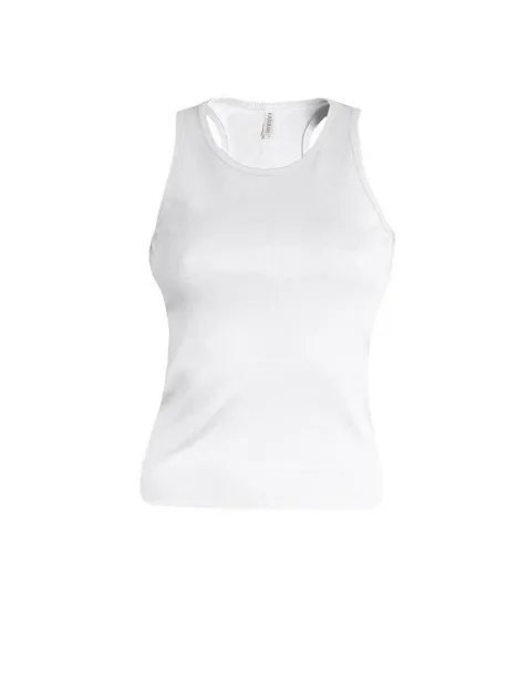 ANGELINA  LADIES' VEST - Kariban White