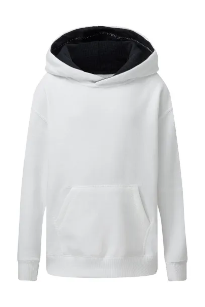  Dječji dvobojni hoodie, 280 g/m² - SG Bijela Mornarsko plava