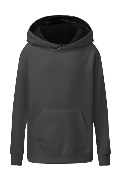  Dječji dvobojni hoodie, 280 g/m² - SG Siva Crna