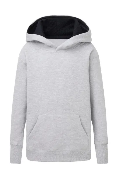  Dječji dvobojni hoodie, 280 g/m² - SG Light Oxford Mornarsko plava