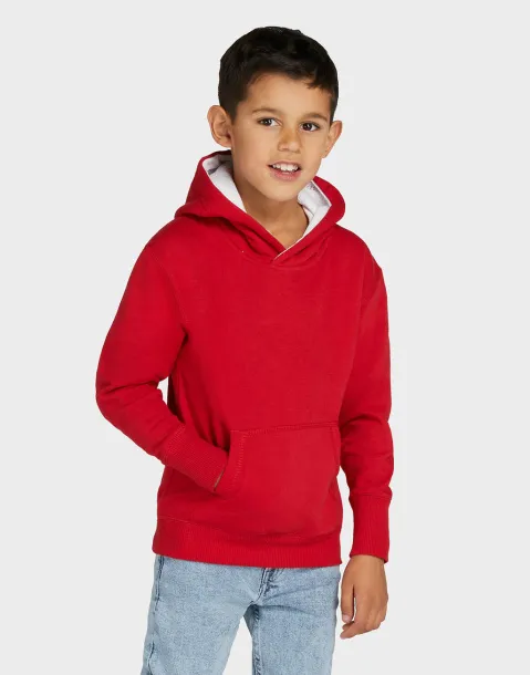  Kids' Contrast Hoodie - SG