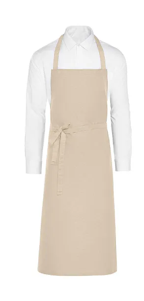  PARIS Recycled Bib Apron - SG Accessories - BISTRO Natural