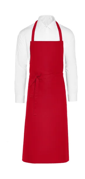  PARIS Recycled Bib Apron - SG Accessories - BISTRO Crvena