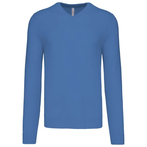  MEN’S V-NECK JUMPER - Kariban Light Royal Blue