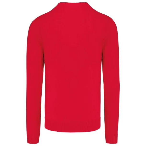  MEN’S V-NECK JUMPER - Kariban Red