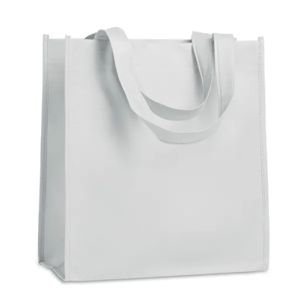 APO BAG laminirana torba za kupovinu - 80 gr/m² Bijela