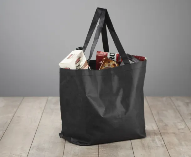 RPET TEAR Shopping bag Crna
