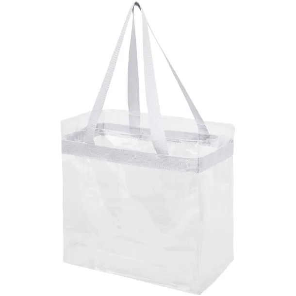 Hampton transparent tote bag White White