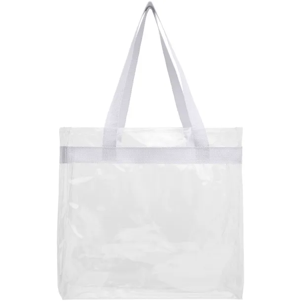 Hampton transparent tote bag White White