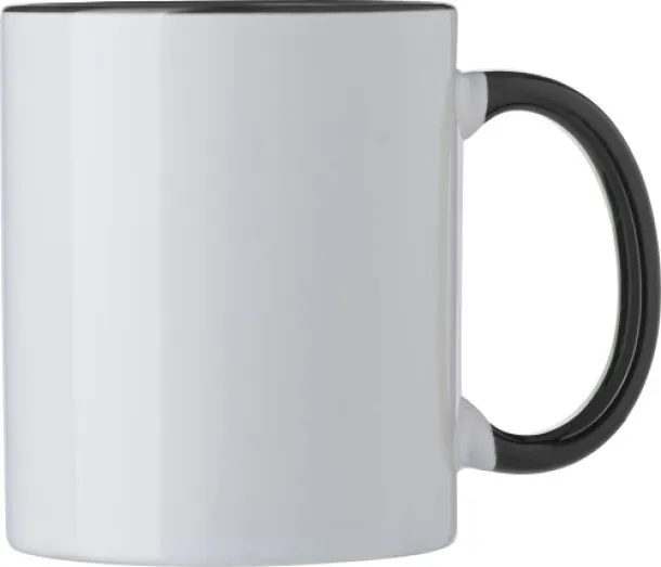  Keramička šalica Blair, 300 ml Crna