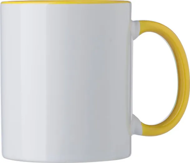  Ceramic mug Blair yellow