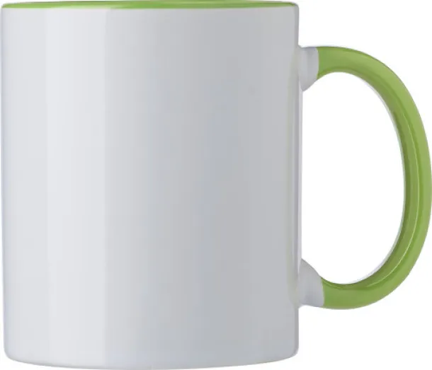  Keramička šalica Blair, 300 ml light green